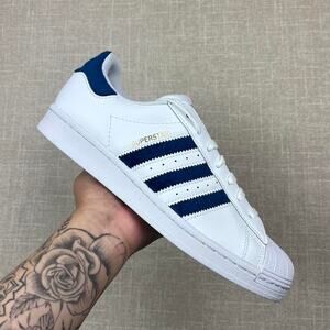 Adidas Superstar “Blue Fuzzy"